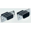 Provertha TMC 15 Way Straight Cable D-Sub Connector Female 5A Current Metal Housing Crimp Termination 014178