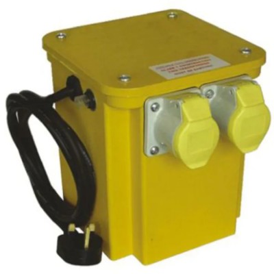 Carroll & Meynell Portable Safety Isolating Site Transformer 1.13 kVA, 230 V ac Primary, ±55 V ac Secondary, 8 A CM22502