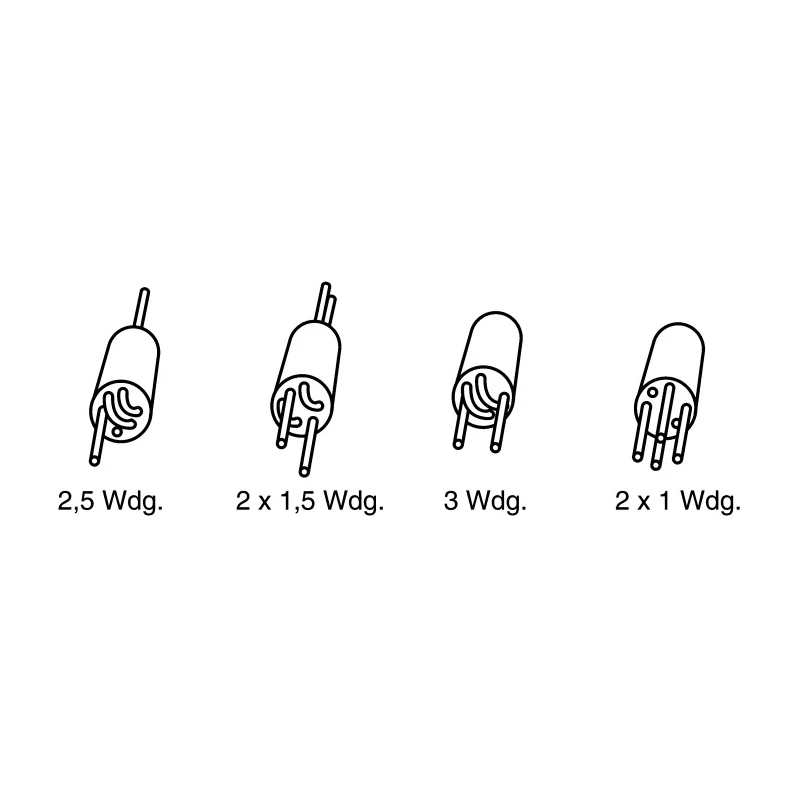 Wurth Elektronik Ferrite Bead 6 mm Axial Through Hole 6-Hole 489Ω at 25 MHz 600Ω at 100 MHz 3A Current Rating 7427503