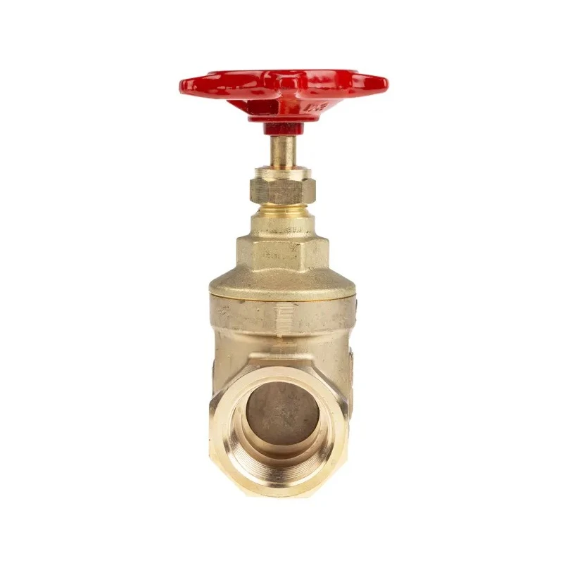 RS PRO Brass Gate Valve 1 in Inlet Female, 1 in Outlet Female, Non Rising Stem, 20 bar Maximum Operating Pressure 261-0328