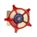 RS PRO Brass Gate Valve 1 in Inlet Female, 1 in Outlet Female, Non Rising Stem, 20 bar Maximum Operating Pressure 261-0328
