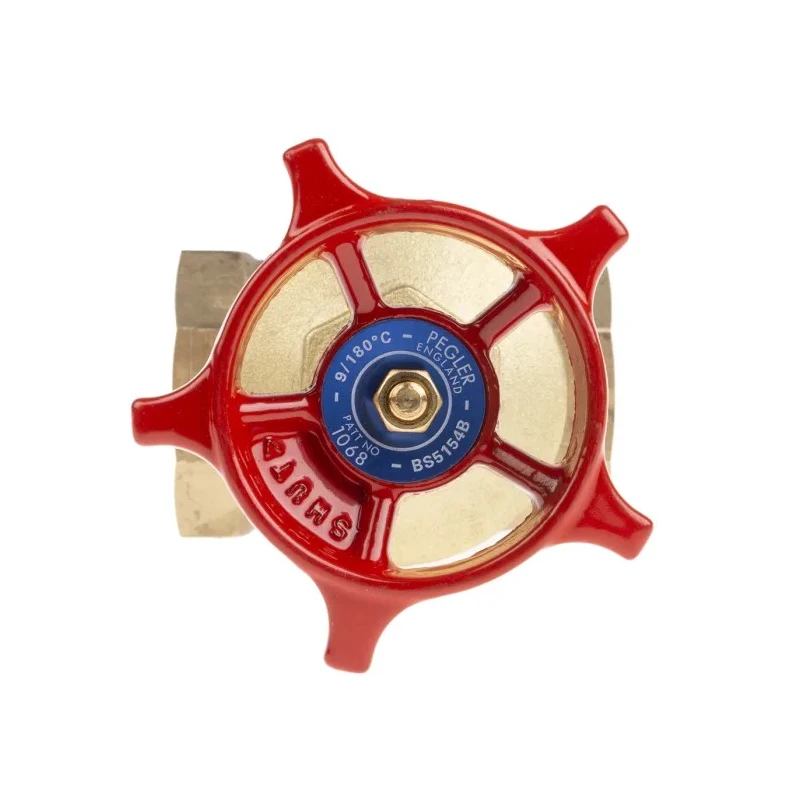 RS PRO Brass Gate Valve 1 in Inlet Female, 1 in Outlet Female, Non Rising Stem, 20 bar Maximum Operating Pressure 261-0328