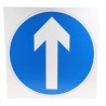 RS PRO Plastic One Way Road Traffic Sign 450 mm Height 450 mm Width Model 261-1028