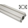 FlexLink Silver Aluminium Strut Profile 44 x 88 mm 11 mm Groove 2 m Length Series XC XCBM 2X44X88