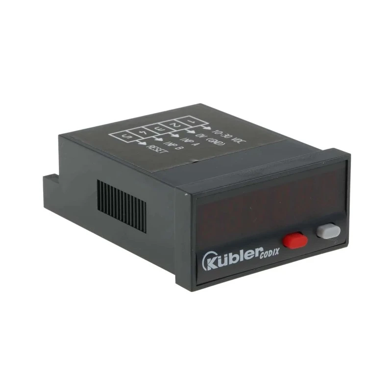 Kubler CODIX 521 Panel Mount Digital 6-Digit LED Counter 60 kHz 30V DC 6.521.012.300