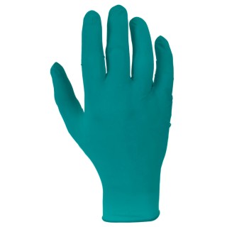 Ansell Green Nitrile Disposable Gloves Chemical Resistant Food Safe 0.12mm Thickness Size L Model 92600090