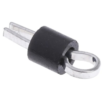 RS PRO 1.32 mm Black Phosphor Bronze Insulated Terminal Post 262-2214