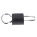 RS PRO 1.32 mm Black Phosphor Bronze Insulated Terminal Post 262-2214