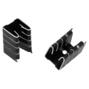 AAVID THERMALLOY Heatsink Black Anodised 25°C/W Thermal Resistance Solder Fastening 19.5mm Length 12.7mm Width 13mm 437683