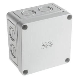 Spelsberg TK PC Series Grey Polycarbonate Junction Box IP66 110mm x 110mm x 66mm 12540421