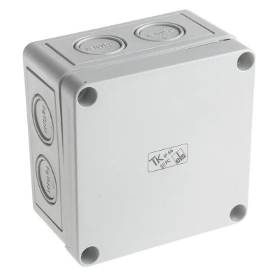 Spelsberg TK PC Series Grey Polycarbonate Junction Box IP66 110mm x 110mm x 66mm 12540421