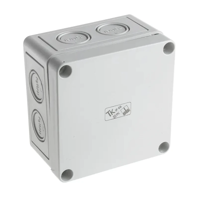Spelsberg TK PC Series Grey Polycarbonate Junction Box IP66 110mm x 110mm x 66mm 12540421
