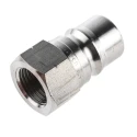 Parker Stainless Steel Hydraulic Quick Connect Coupling Male G 1/2 in, 35 MPa SH4-63-BSPP