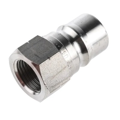 Parker Stainless Steel Hydraulic Quick Connect Coupling Male G 1/2 in, 35 MPa SH4-63-BSPP