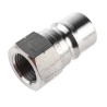 Parker Stainless Steel Hydraulic Quick Connect Coupling Male G 1/2 in, 35 MPa SH4-63-BSPP