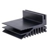 AAVID THERMALLOY Heatsink for LEDs, Electronic Components, PCBs 5.1°C/W Thermal Resistance 28 mm Height 50 mm Width 437469