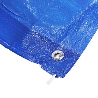 RS PRO Blue Polyethylene Tarpaulin 10 m x 6 m Durable Weatherproof Cover 262-7067