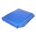 RS PRO Blue Polyethylene Tarpaulin 10 m x 6 m Durable Weatherproof Cover 262-7067