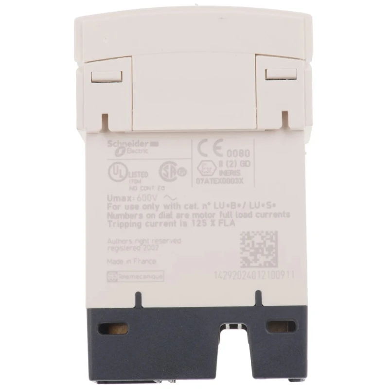 Schneider Electric DOL Starter 3 Phase 690V AC 9 kW IP40 LUCA12FU