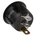 RS PRO Illuminated SPST On-Off Rocker Switch Panel Nylon Housing Green Actuator 10A 250V AC IP66 273-312