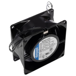 ebm-papst 8000 N Series Axial Fan 115V AC 8W 70mA Max IP65 80x80x38 mm 