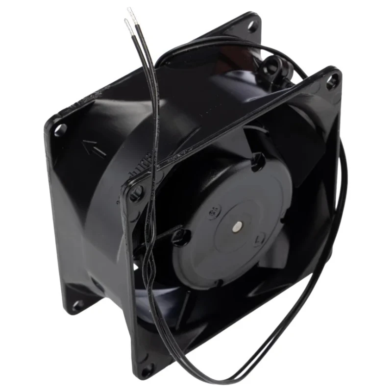 ebm-papst 8000 N Series Axial Fan 115V AC 8W 70mA Max IP65 80x80x38 mm 