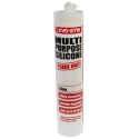 Evo-Stik Multi-Purpose Silicone Sealant Clear Transparent Paste 310 ml Cartridge 483422