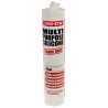 Evo-Stik Multi-Purpose Silicone Sealant Clear Transparent Paste 310 ml Cartridge 483422