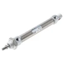 SMC 100 mm Pneumatic Piston Rod Cylinder Double Acting Clevis Mount Aluminium Alloy Body CD85
