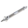 SMC 100 mm Pneumatic Piston Rod Cylinder Double Acting Clevis Mount Aluminium Alloy Body CD85