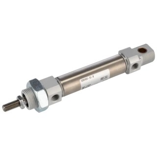 SMC 50 mm Pneumatic Piston Rod Cylinder Double Acting Aluminium Alloy Body CD85 