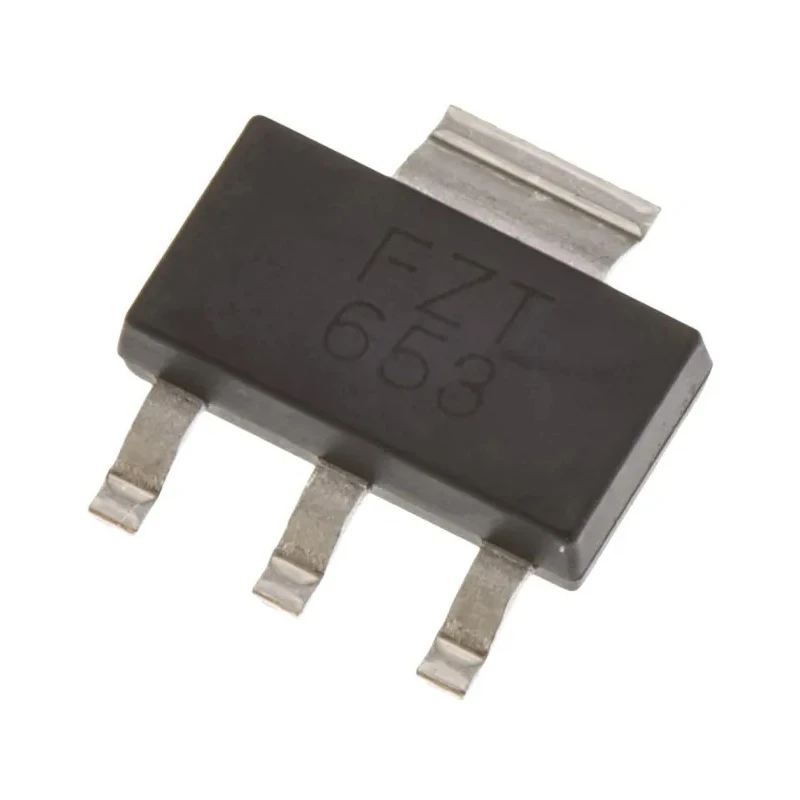 DiodesZetex High Performance NPN Transistor 2 A 100 V 4-Pin SOT-223 FZT653TA