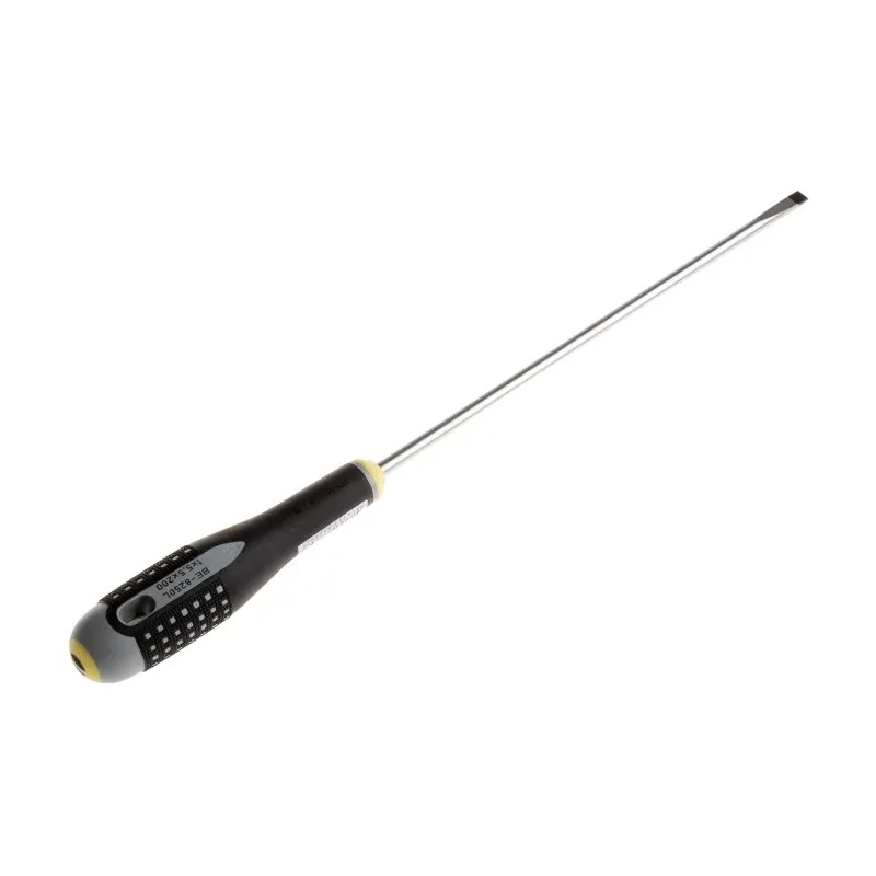 Bahco Standard Screwdriver with 200 mm Alloy Steel Blade, 322 mm Overall Length BE-8250L