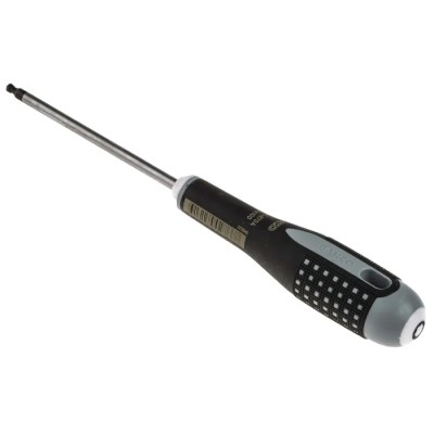 Bahco Standard Hexagon Screwdriver 4 mm Tip, 100 mm Blade Length, 222 mm Overall Length BE-8704