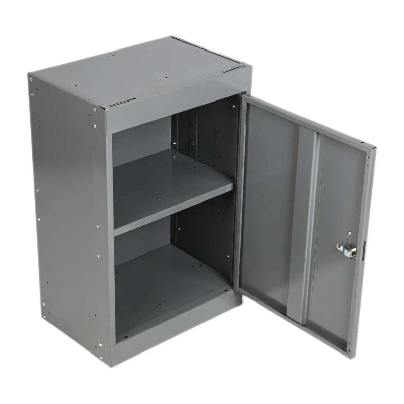 RS PRO 1 Door Steel Grey Tool Locker 684 mm x 450 mm x 300 mm 263-8168