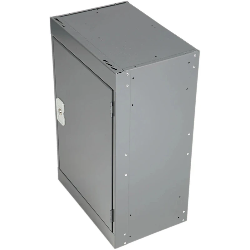 RS PRO 1 Door Steel Grey Tool Locker 684 mm x 450 mm x 300 mm 263-8168