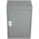 RS PRO 1 Door Steel Grey Tool Locker 684 mm x 450 mm x 300 mm 263-8168