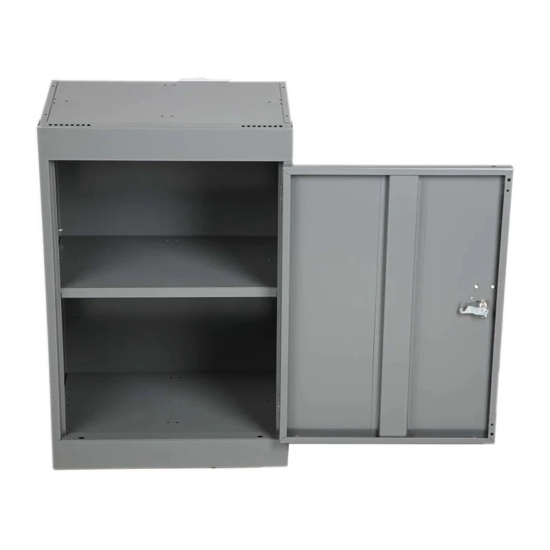 RS PRO 1 Door Steel Grey Tool Locker 684 mm x 450 mm x 300 mm 263-8168