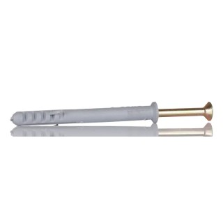 RS PRO Nylon Frame Fixing for Concrete and Masonry 8 mm Drill Diameter, 80 mm Length, Maximum Fixing Thickness 40 mm 275-765