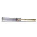RS PRO Nylon Frame Fixing for Concrete and Masonry 8 mm Drill Diameter, 80 mm Length, Maximum Fixing Thickness 40 mm 275-765