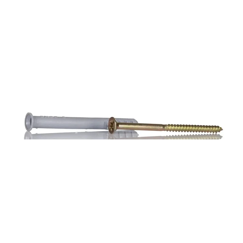 RS PRO Nylon Frame Fixing for Concrete and Masonry 8 mm Drill Diameter, 80 mm Length, Maximum Fixing Thickness 40 mm 275-765