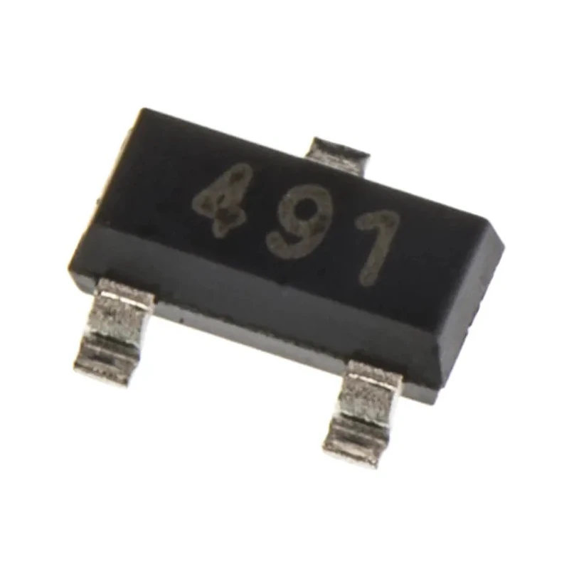 DiodesZetex Transistor 1 A NPN 60 V 3-Pin SOT-23 Surface Mount FMMT491TA