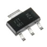 DiodesZetex General Purpose 3 A NPN Bipolar Transistor 60 V Surface Mount 4-Pin SOT-223 FZT651TA