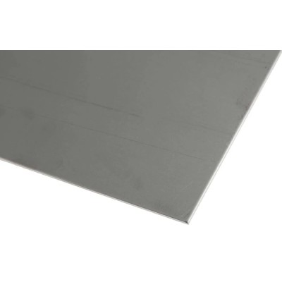 RS PRO Stainless Steel Metal Sheet 500 mm x 300 mm x 1.5 mm Thickness 264-7263