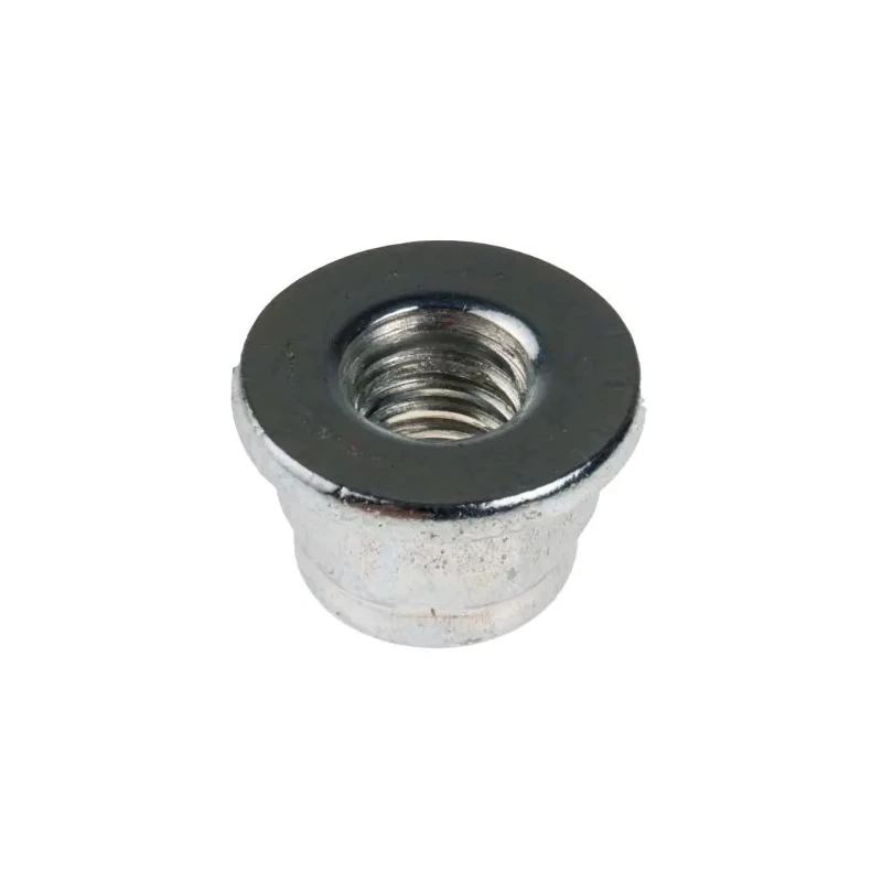 RS PRO Bright Zinc Steel Nylon Insert Locknut M5, DIN 6926 275-608