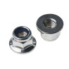 RS PRO Bright Zinc Steel Locknut with Nylon Insert M6, 10mm Width, 6mm Height, DIN 6926 275-614