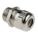 ABB Metallic Nickel Plated Brass Cable Gland, M20 Thread, 7 mm Min., 11 mm Max., IP68 264-7336