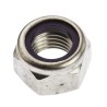 RS PRO Plain Stainless Steel Locknut Nylon Insert M20 DIN 985 30mm Width 20mm Height 275-709