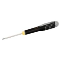 Bahco Standard Slotted Screwdriver, Insulated, 60 mm Blade, 163 mm Overall Length BE-8020