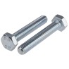RS PRO Bright Zinc Plated Steel Hex Bolt M10 x 60 mm 8.8 Grade DIN 933 276-207
